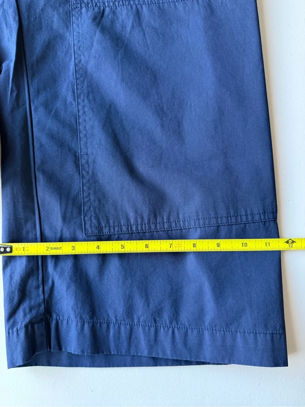 J.Crew Luna Pant with Removable Paracord Navy Size M NWT